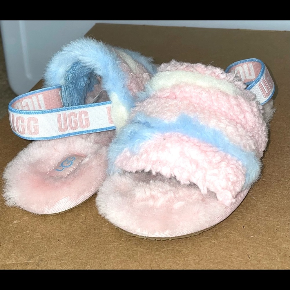 Pink UGG Slides - Picture 2 of 4